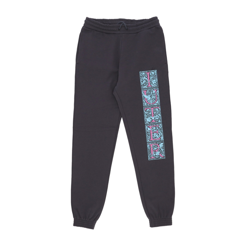 Fleece-Trainingshose fur Herren Mediolanum Sweatpant Asphalt