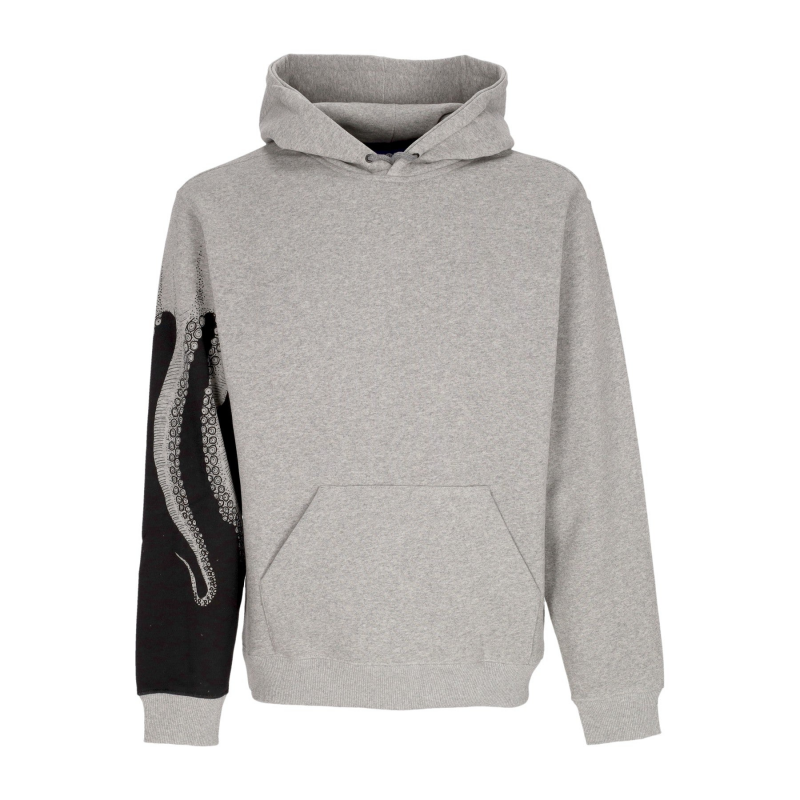 Side Hoodie Hellgrauer Herren-Hoodie