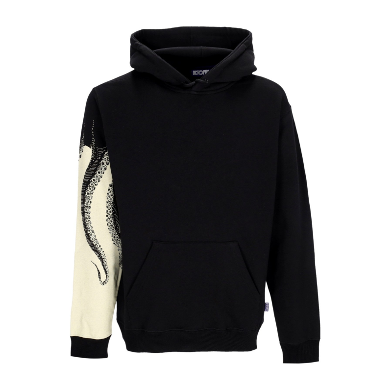 Seitlicher Kapuzenpullover fur Herren in Schwarz