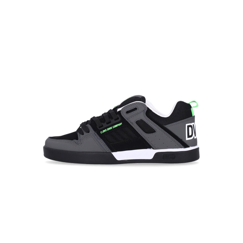 Comanche 2.0+ Herren Skateschuhe Schwarz/Kohle/Limette Nubuk