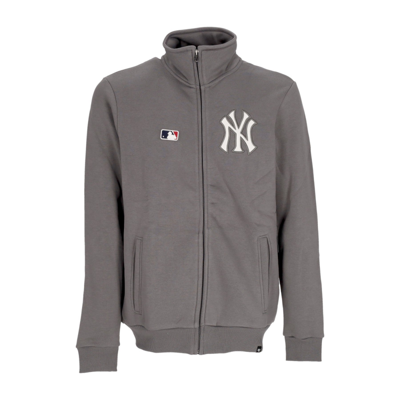 Mlb Emb Islington Track Jacket Herren-Sweatshirt mit hohem Kragen Neyyan Dunkelgrau