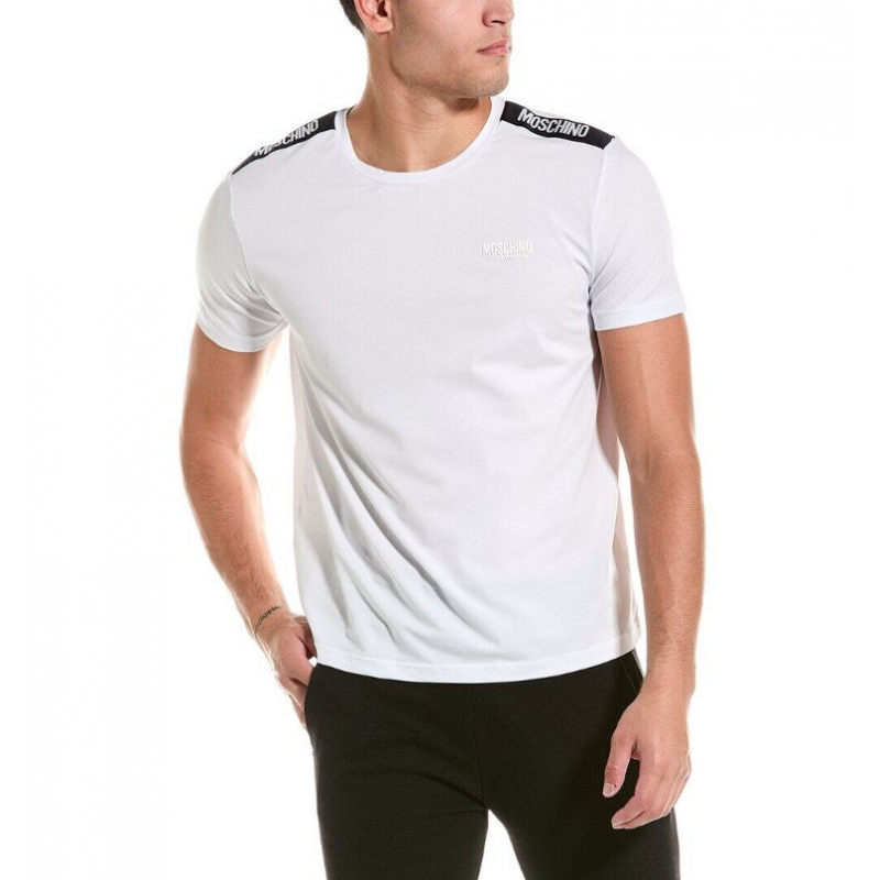 Moschino Logo-Band-T-Shirt