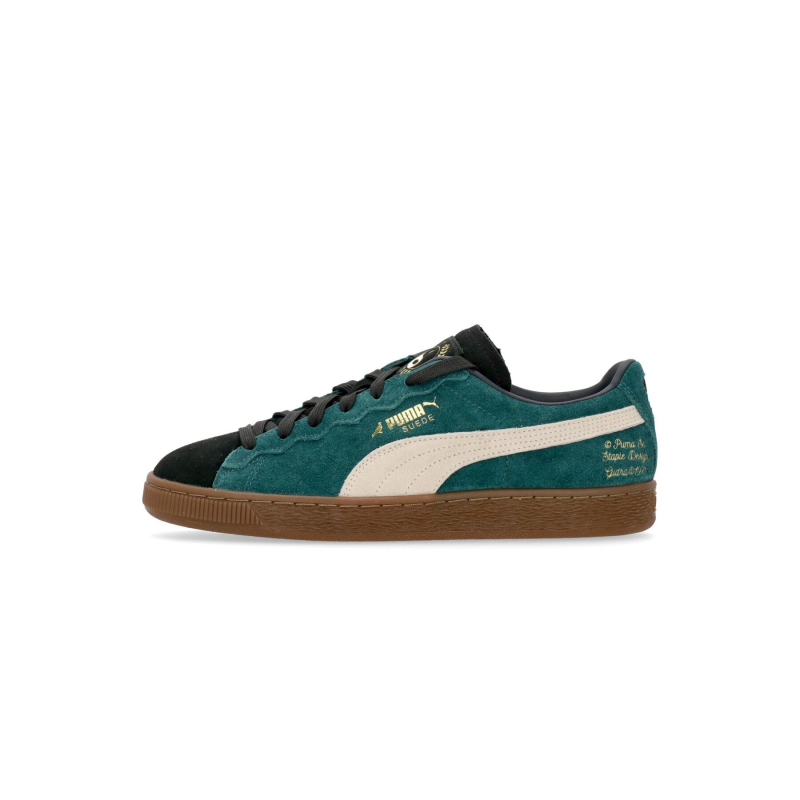 Niedriger Herrenschuh Wildleder G X Staple Malachite/Alpine Snow