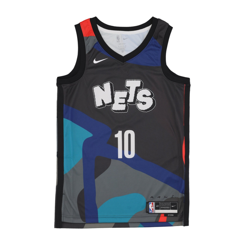 Herren-Basketball-Tanktop NBA City Edition 2023/24 Swingman-Trikot Nr. 10 Ben Simmons Bronet Schwarz