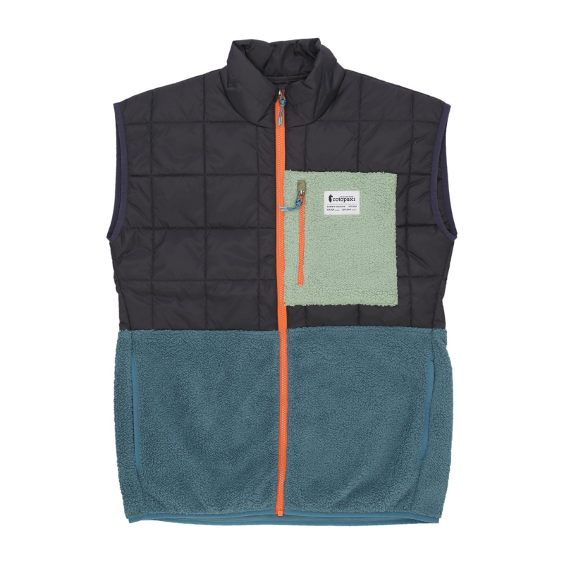 Herren-Trico-Hybrid-Weste Graphit/Blaufichte