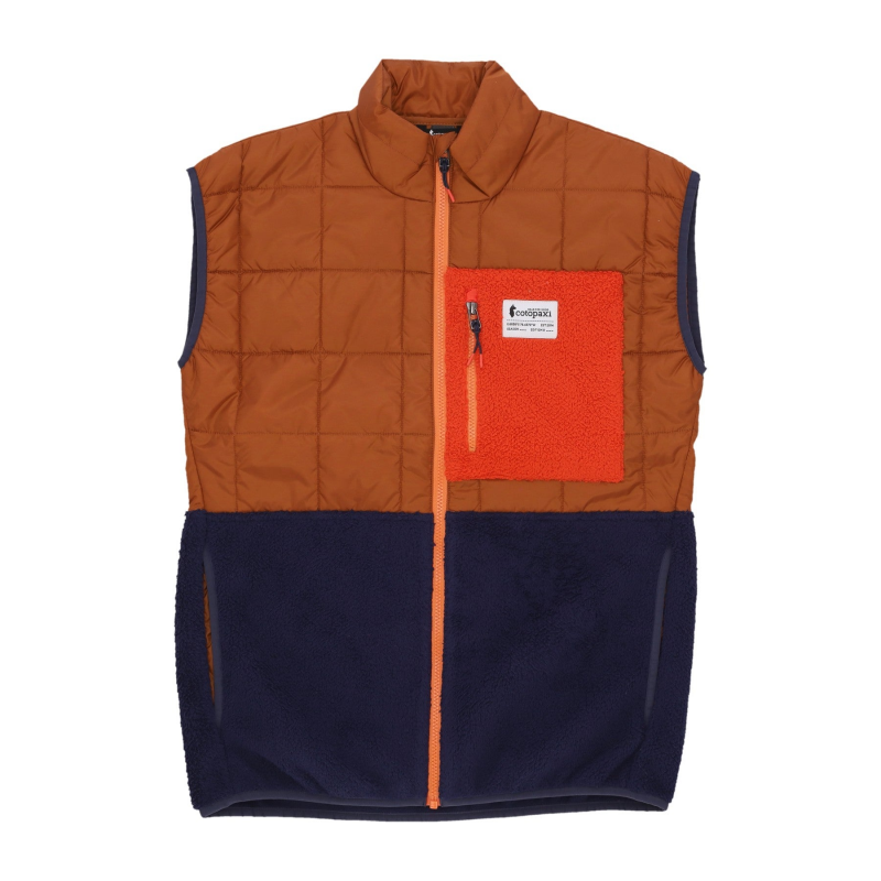 Herren Armellose Trico Hybrid Weste Mezcal/maritime