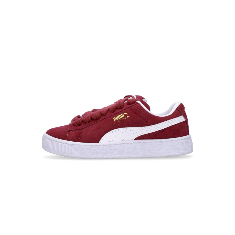 Herren-Wildleder-XL-Halbschuh Team Regal Rot/WeiB