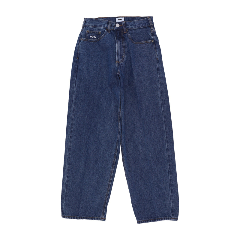 Bigwig Baggy Denim Stonewash Indigo Herrenjeans