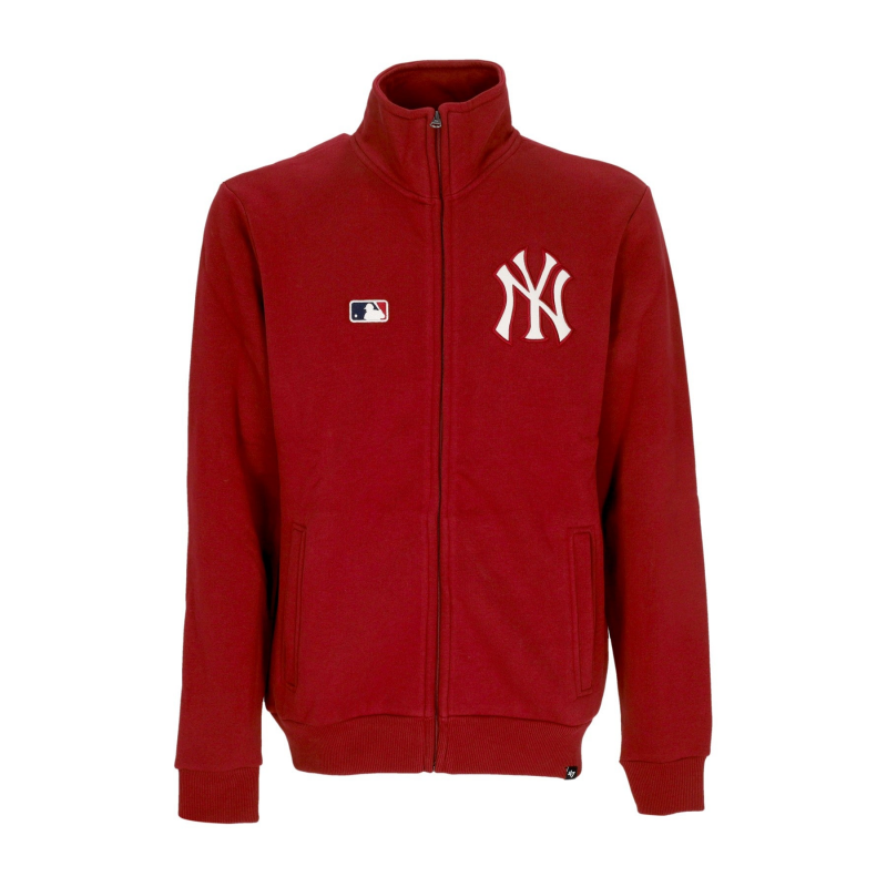 Mlb Emb Islington Track Jacket Herren-Sweatshirt mit hohem Kragen Neyyan Razor Red