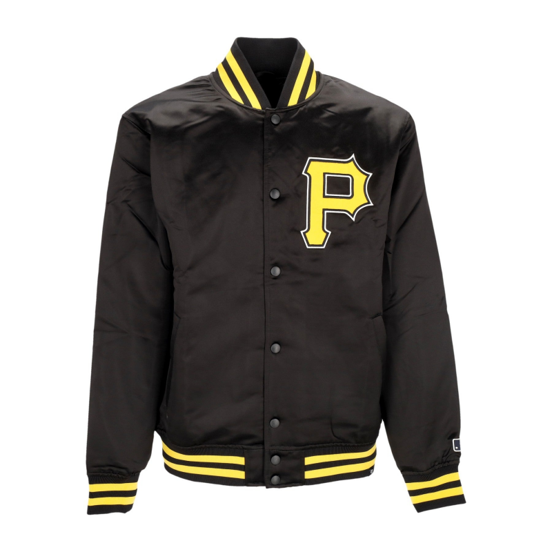 Herren Bomberjacke Mlb Dalston Backer Bomber Pitpir Jet Black