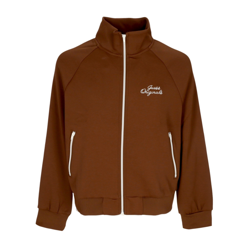 Herren Go Tricot Trainingsjacke Braun Sand