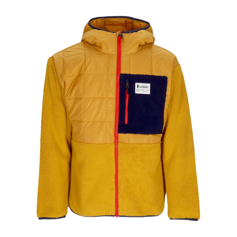 Trico Hybrid-Kapuzenjacke fur Herren, Bernstein/Bernstein