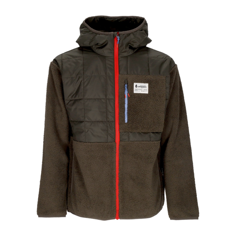 Herren Trico Hybrid Kapuzenjacke Eisen/Eisen