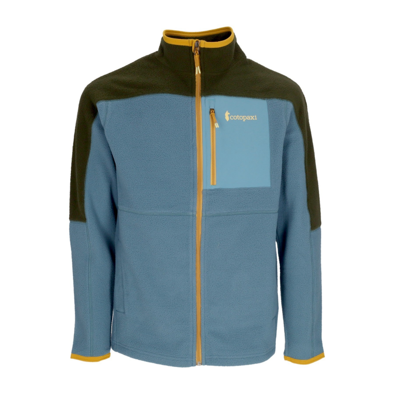 Herren-Fleecejacke Abrazo Fleece Full-Zip-Jacke Woods/Blue Spruce