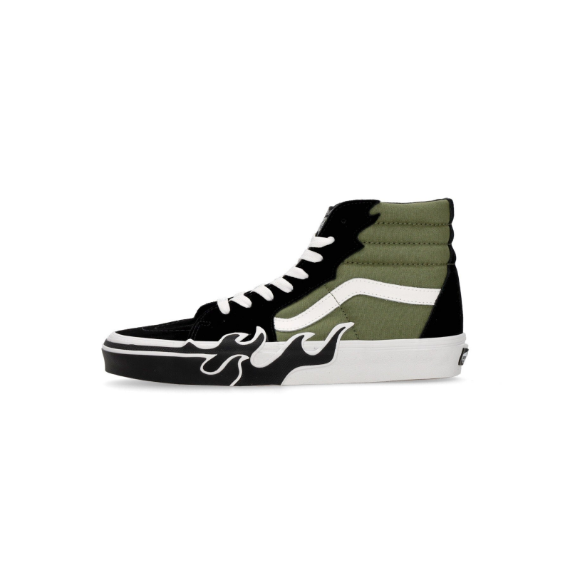 Sk8-hi Flame Loden Gruner hoher Herrenschuh