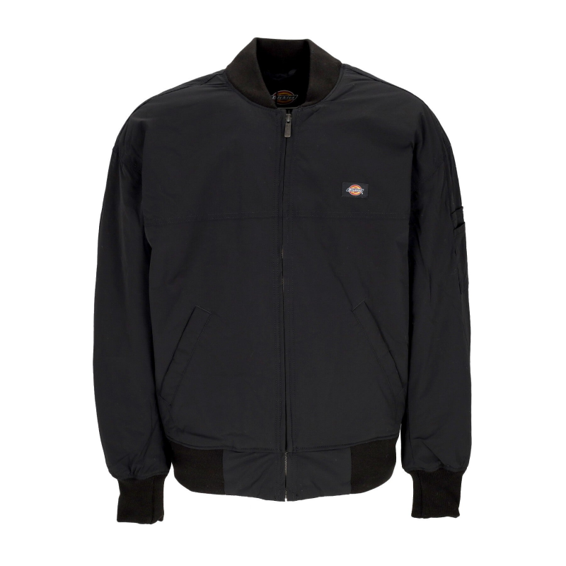 Overbrook Bomberjacke Herren Bomberjacke Schwarz