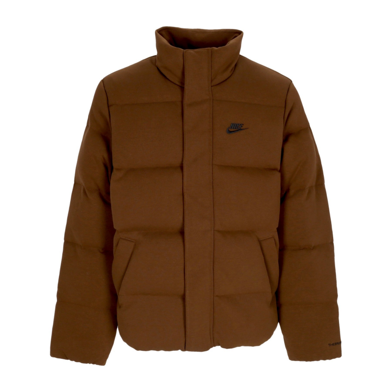 UbergroBe Pufferjacke von Sportswear fur Herren, Cacao Wow/Schwarz