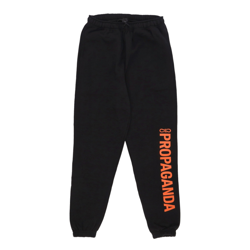 Herren Jogginghose Logo Vertical Sweatpant Schwarz
