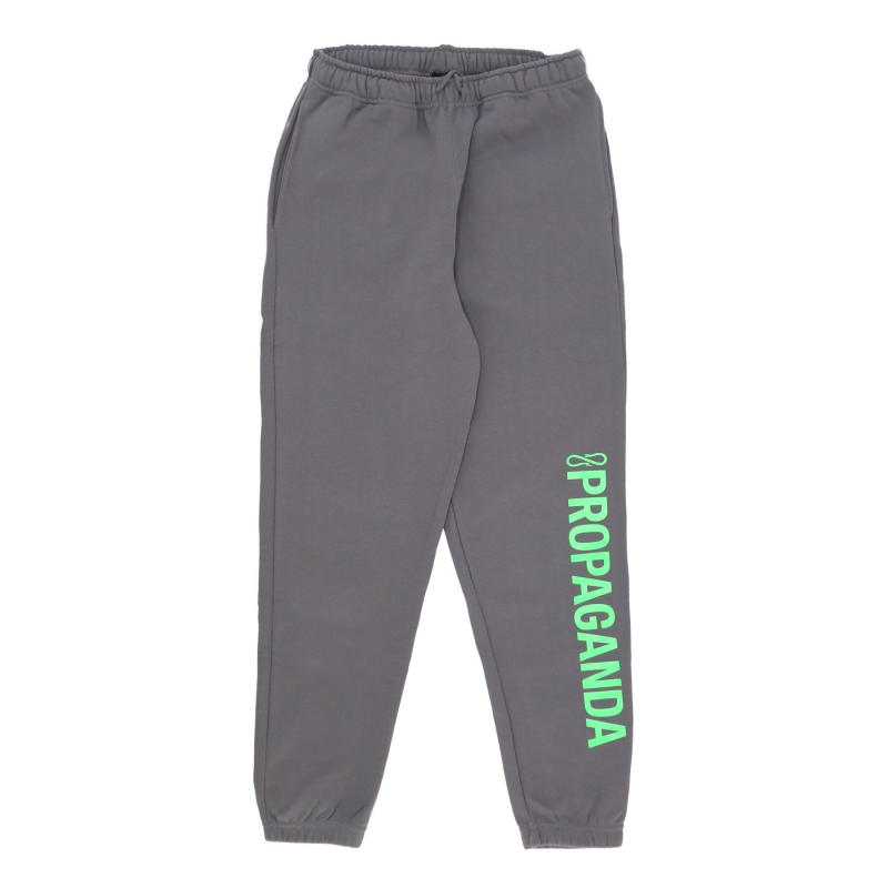 Herren Jogginghose Trainingshose Vertical Logo Sweatpant Grau