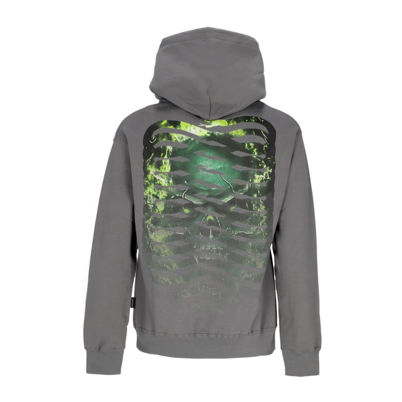 Herren Hoodie Ribs Oxide Hoodie Grau