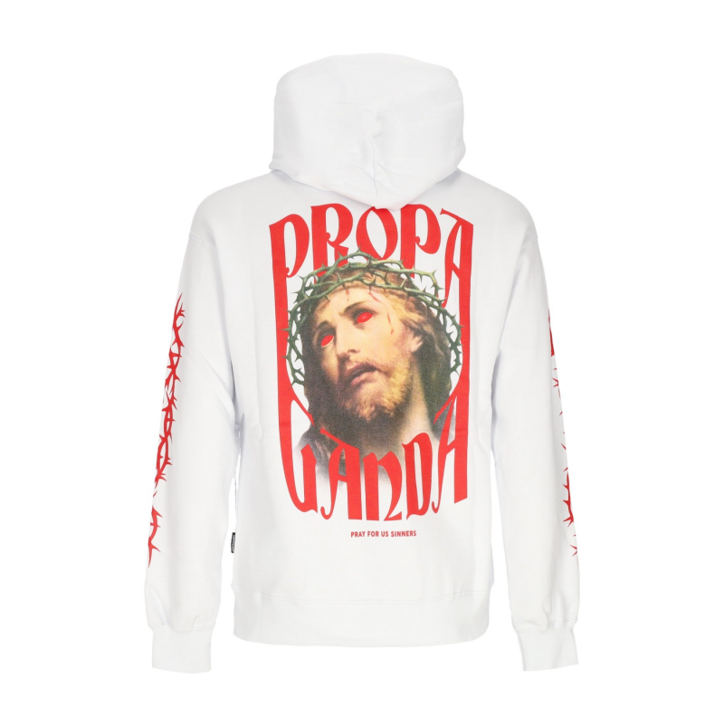 Crown Hoodie WeiBer Herren-Hoodie