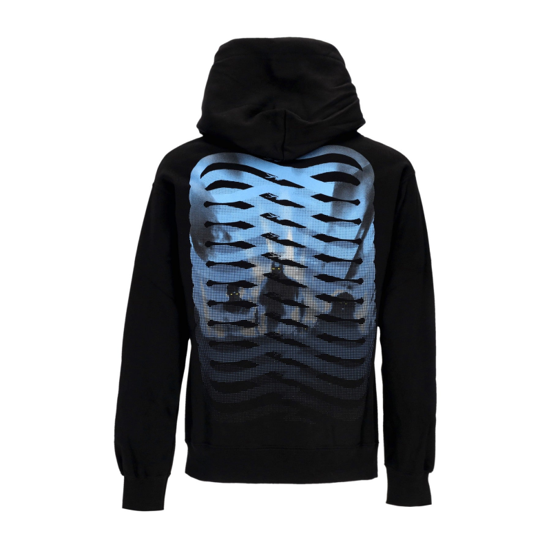 Herren Kapuzenpullover Ribs Demons Kapuzenpullover Schwarz