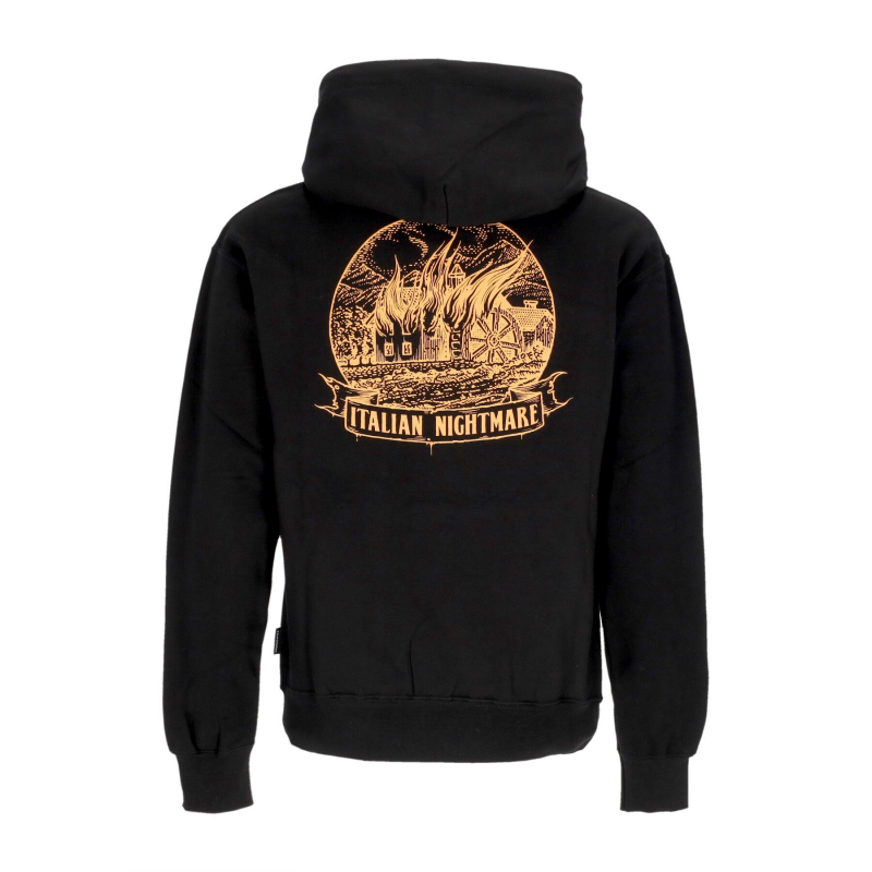 Burn Hoodie Schwarzer Herren-Hoodie