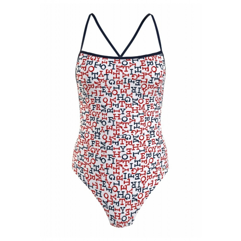 Tommy Hilfiger One-Pi-Kostum mit geradem Halsausschnitt