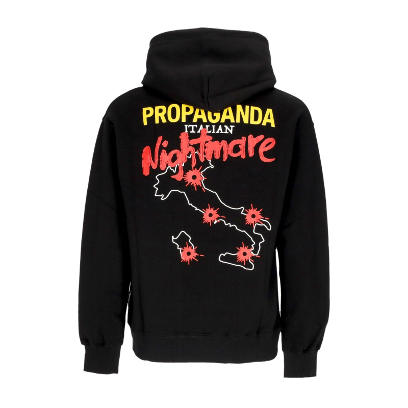 Herren Hoodie Nightmare Hoodie Schwarz