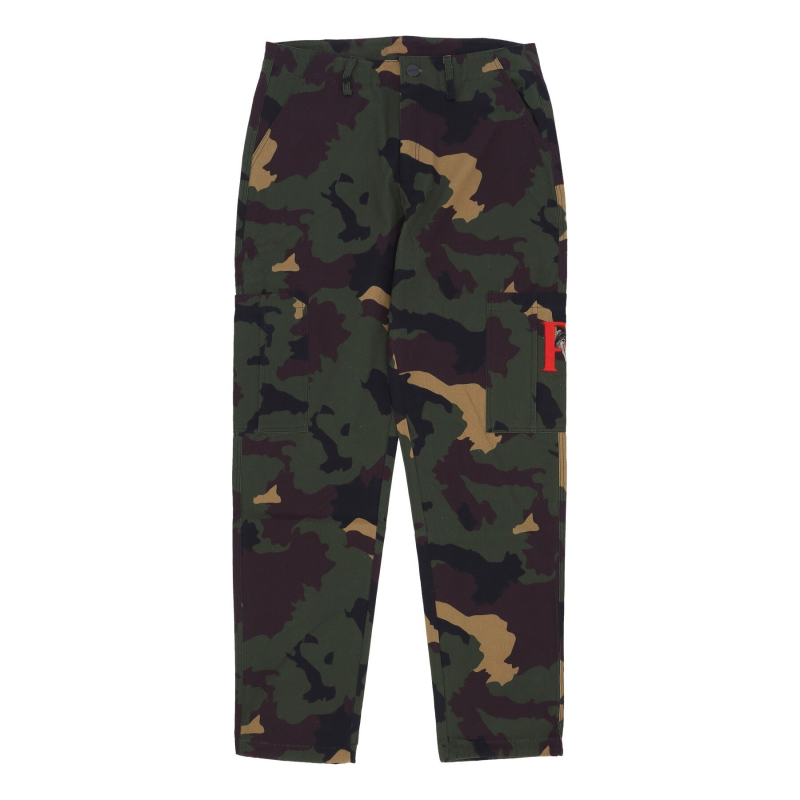 Crime Cargo Pant Camo Lange Herrenhose