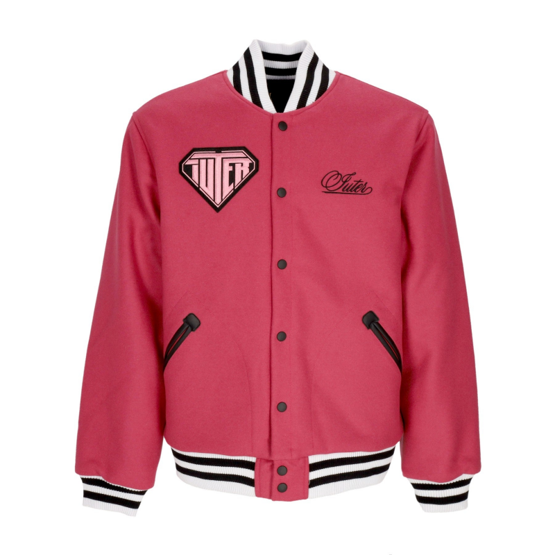 Family Varsity College-Jacke fur Herren in Pink