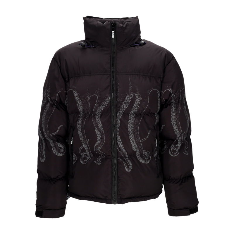 Outline Puffer Jacket Herren Daunenjacke Schwarz