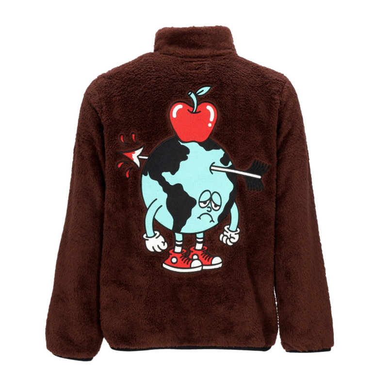 Herren Bear Out Of Sight Fleecejacke Braun