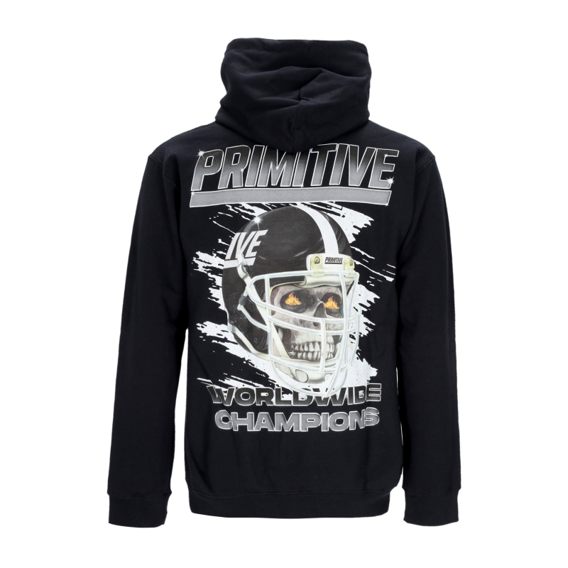 Herren Kapuzenpullover Versus Hoodie Schwarz