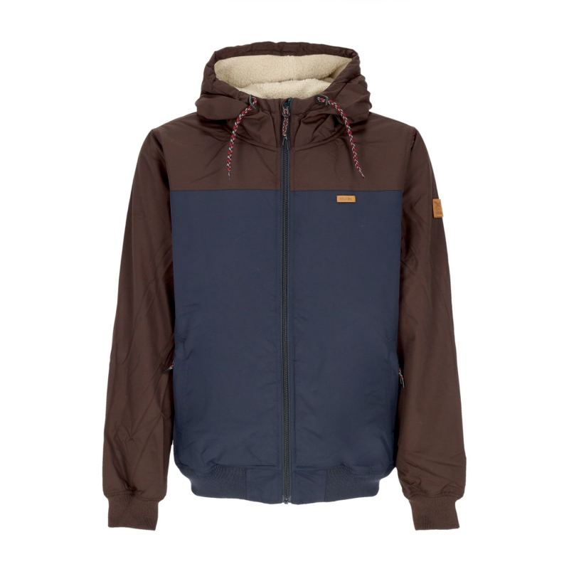 Herren Insulaner Soft Jacke Marinebraun