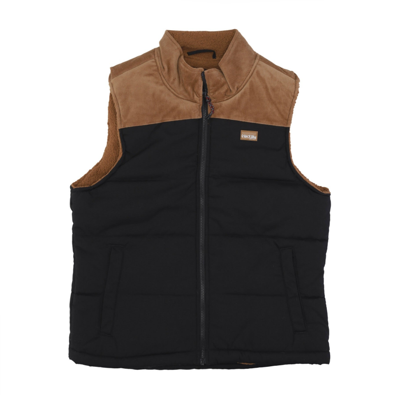 Hafen Vest Cara Schwarze armellose Herrenweste