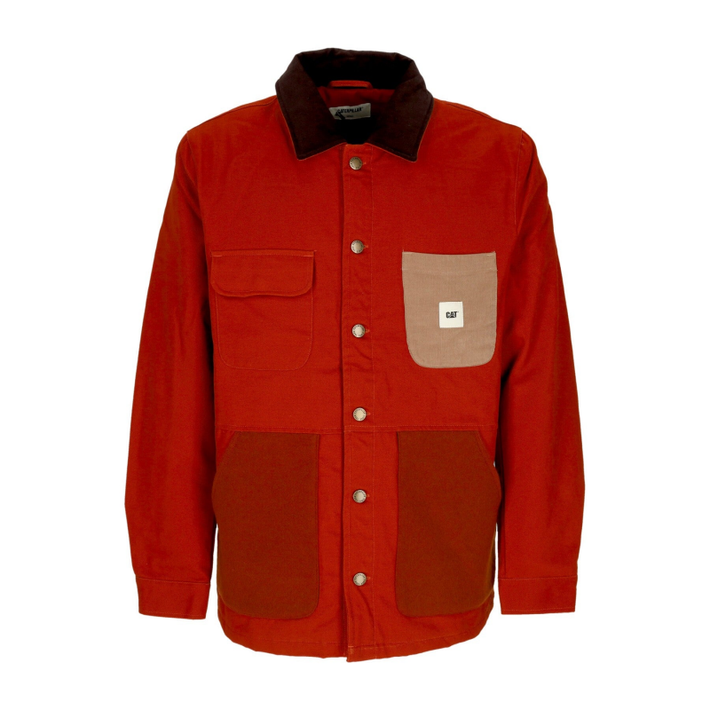Herren Workwear Jacke Mix Medium Jacke Sienna Red