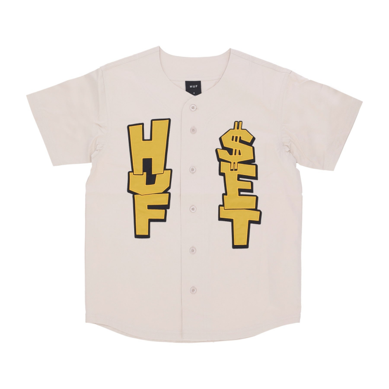 Herren-Team-Baseball-Jersey-Jacke mit Knochenknopfen