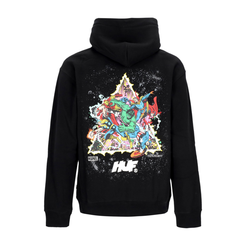 Herren-Hoodie Cosmic Assemblage Po Hoodie X Avengers Schwarz
