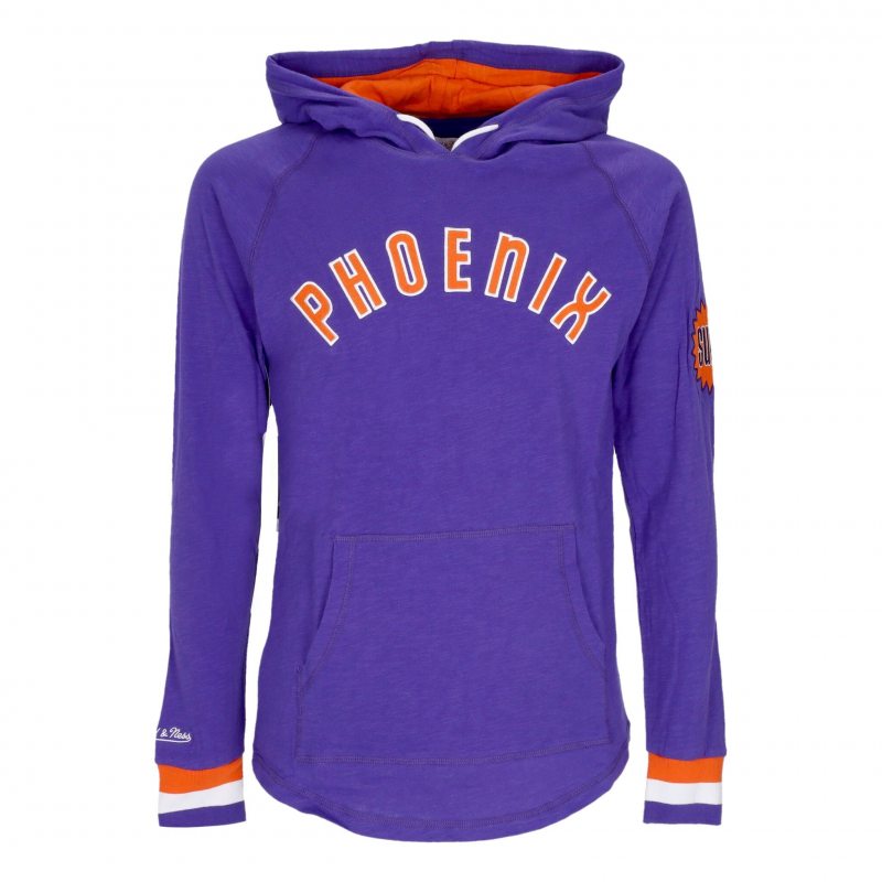 Herren Langarm-T-Shirt Nba Legendary Slub L/s Hoodie Phosun Lila