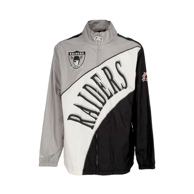 Herren-Windbreaker Nfl Arched Retro Lined Windjacke Oakrai Multi/WeiB