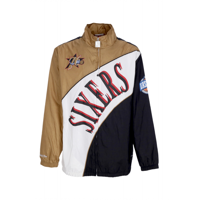 Herren-Windbreaker Nba Arched Retro Lined Windbreaker Phi76e Multi/WeiB