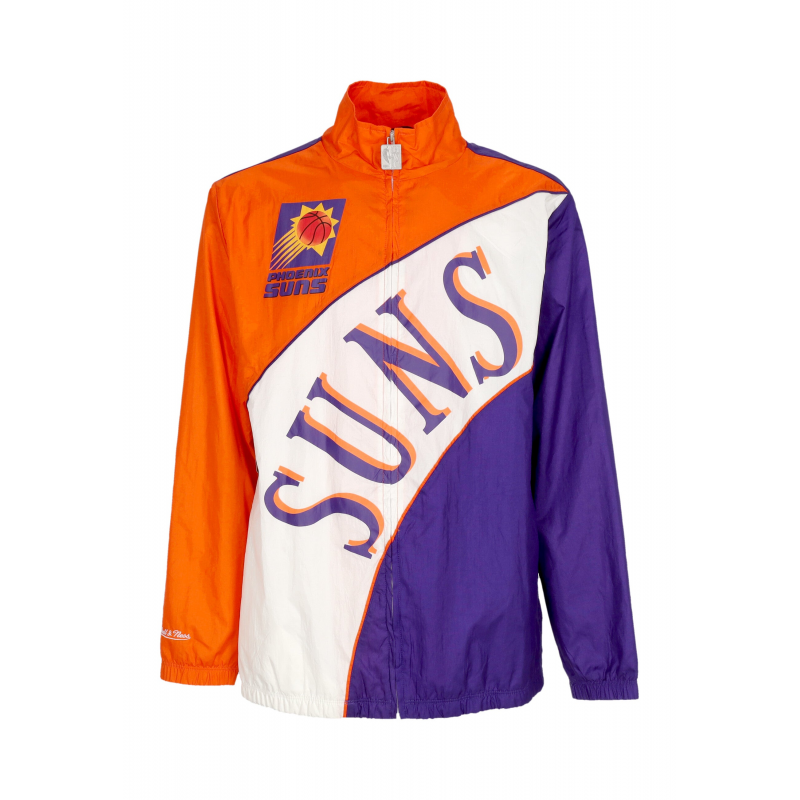 Herren-Windjacke Nba Arched Retro Lined Windjacke Phosun Lila/Orange