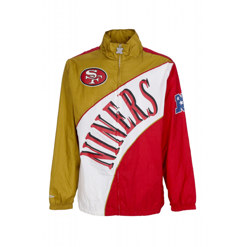 Herren-Windbreaker NFL Arched Retro Lined Windbreaker Saf49e Multi/WeiB