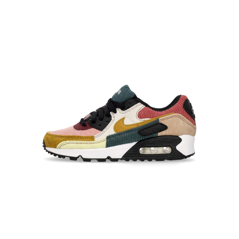 W Air Max 90 Se Damen-Halbschuh Schwarz/Bronzin/Rot Stardust/Zeder