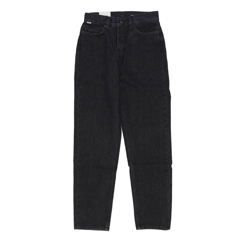 Herrenjeans Relax 5 Pant verwaschenes Schwarz