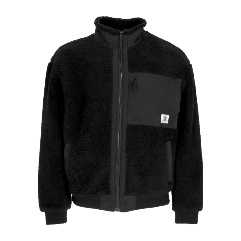 Herren Oak Sherpa Jacke Flint Black