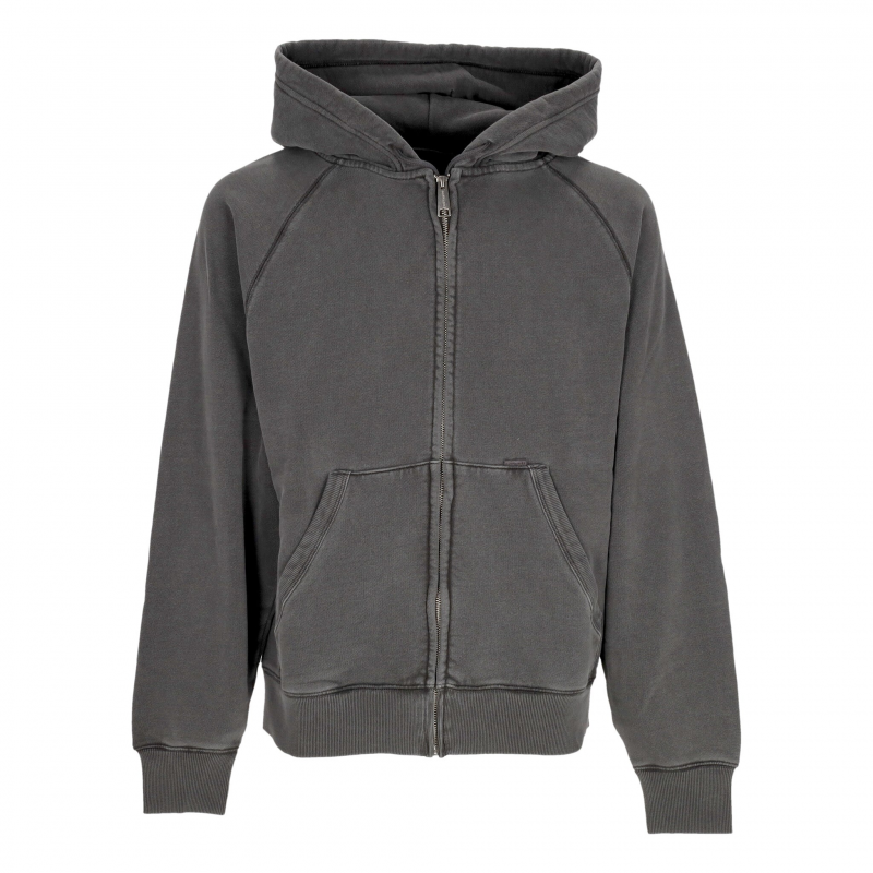 Taos Herren Zip Hoodie Kapuzenjacke Flint Garment Dyed