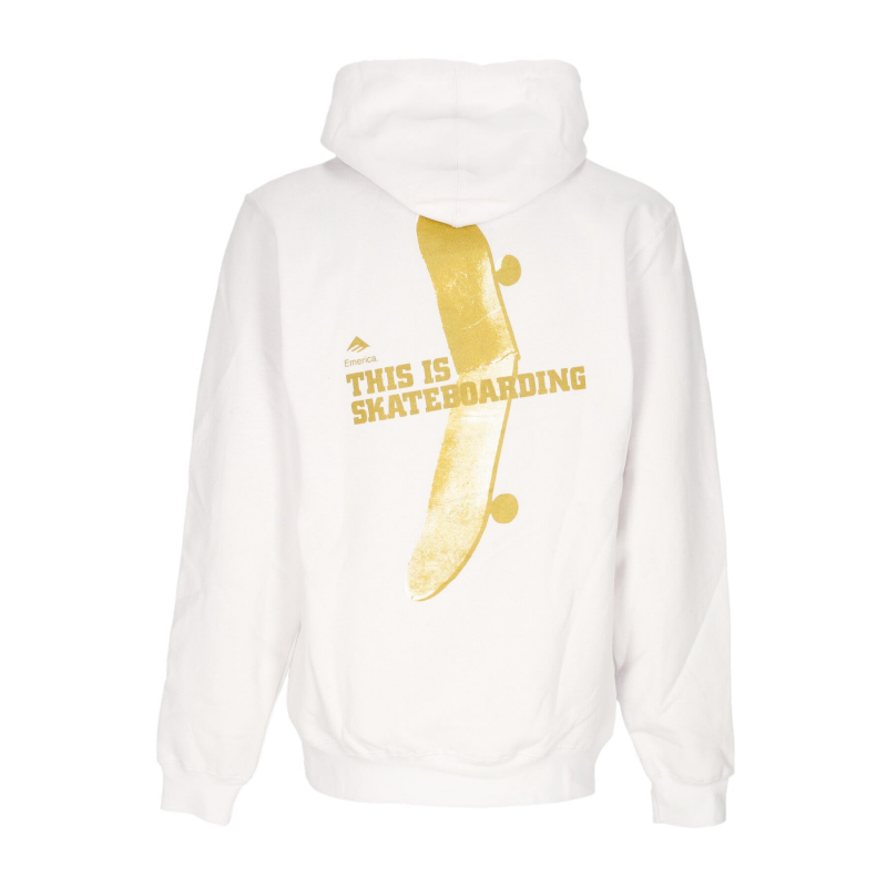 This Is Skateboarding Hoodie WeiBer Herren-Hoodie