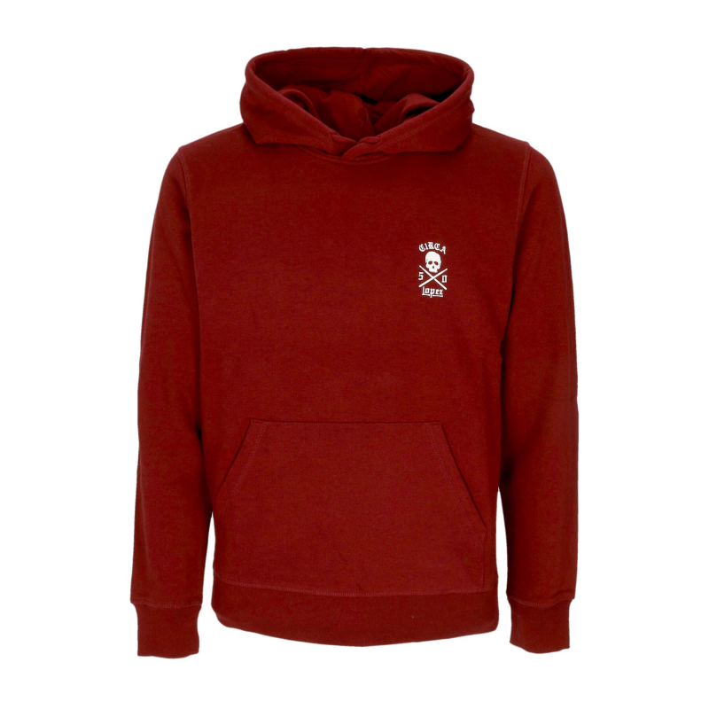 Lopez 50 Hoodie Burgund Herren Kapuzenpullover